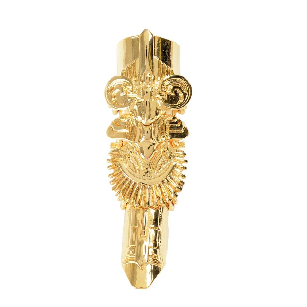 Just Cavalli Unisex Gold Metal Ring